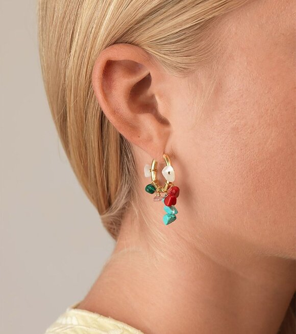 Anni Lu - Carine Hoop Earrings Gold