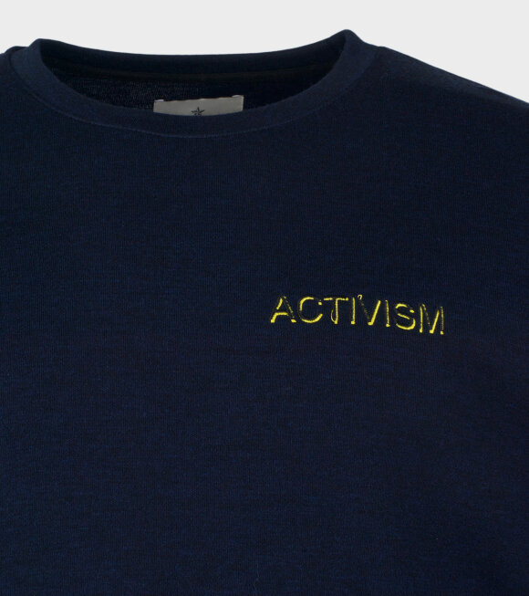 Pullover - John Activism Longsleeved T-shirt Blue
