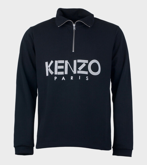 Kenzo - Sport Half-Zip Sweat Black