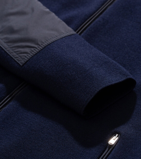 Norse Projects - Fjord Tech Cardigan Dark Navy 