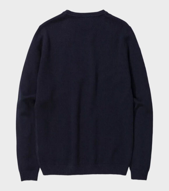 Norse Projects - Sigfred Lambswool Shirt Blue