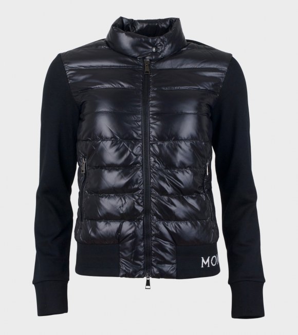 Moncler - Maglia Cardigan Jacket Black