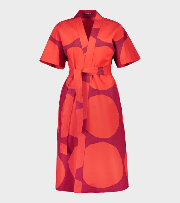 Marimekko - Kiehtova Kivet Dress Red