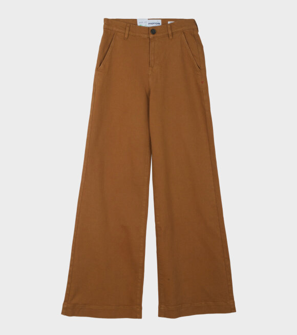 Tomorrow - Kersee High Waisted Wide Leg Trouser Brown