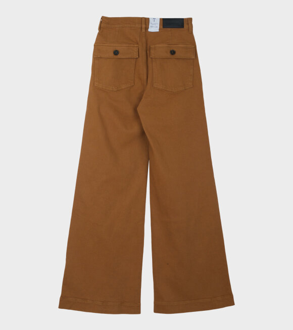 Tomorrow - Kersee High Waisted Wide Leg Trouser Brown