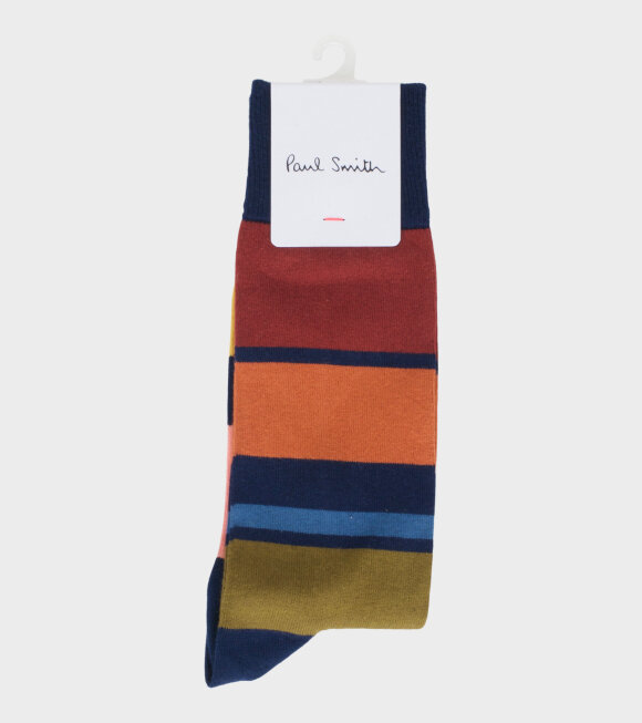 Paul Smith - Men's Multicolor Stripe Socks
