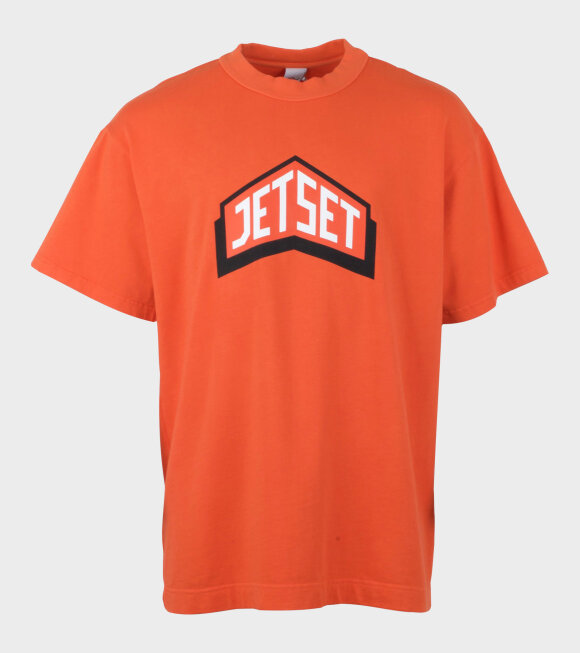 JETSET - All Star Logo Tee Janet Orange