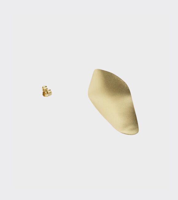 Trine Tuxen - Oli Earring Goldplated Right