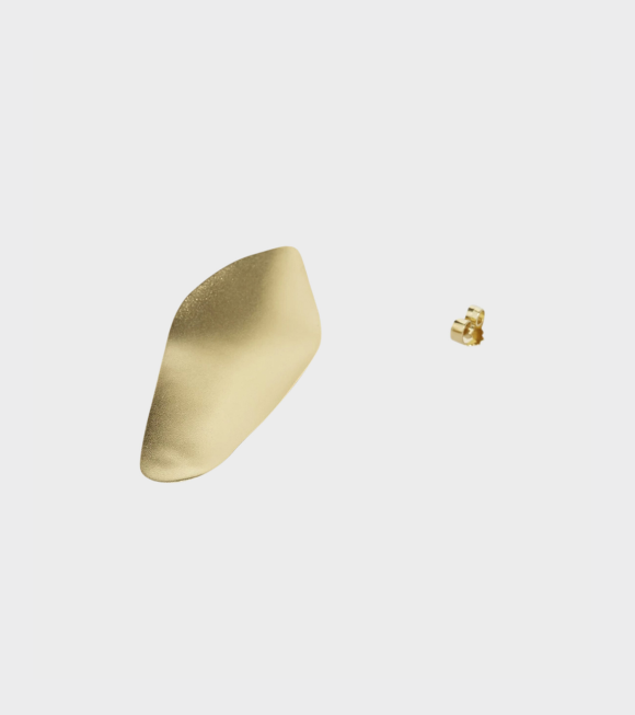Trine Tuxen - Oli Earring Goldplated Left