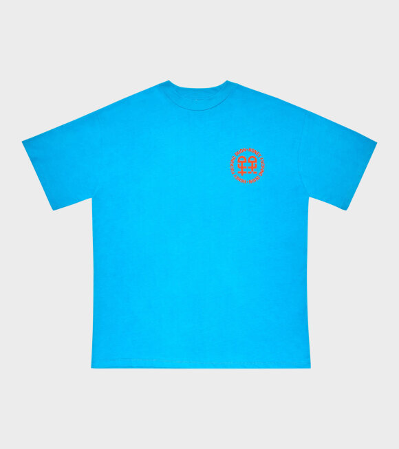 Honey Fucking Dijon - Pocket Logo T-shirt Blue