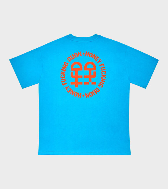 Honey Fucking Dijon - Pocket Logo T-shirt Blue