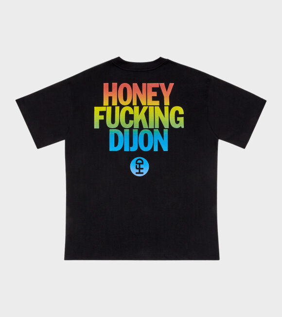 Honey Fucking Dijon - Large Logo T-shirt Black