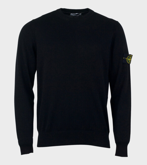 Stone Island - Basic Knit Sweater Black
