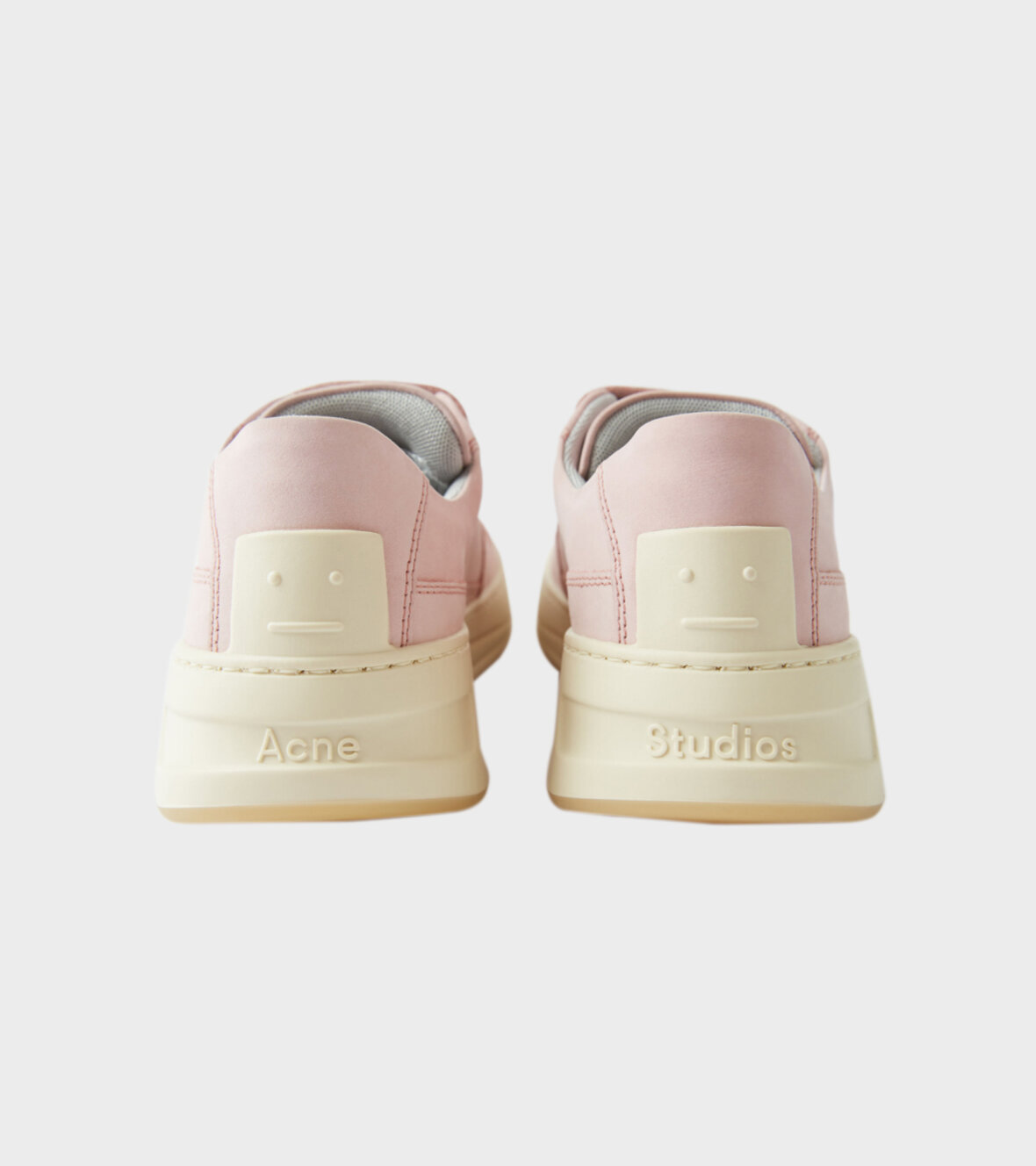 Acne Studios Steffey Nubuk Sneakers Pink - dr.