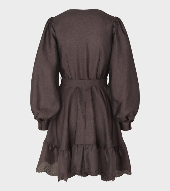 Stine Goya - Farrow Dress Mocha Brown
