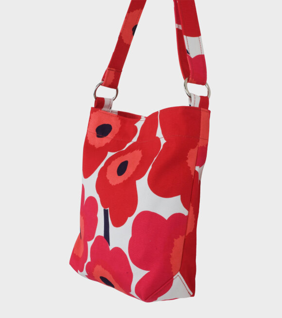 Marimekko - Venni Pieni Unikko Bag Red/White