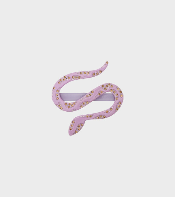 Stine Goya - Snake Hair Clip Pink