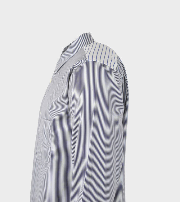 Comme des Garcons Shirt - Striped Shirt Blue/White