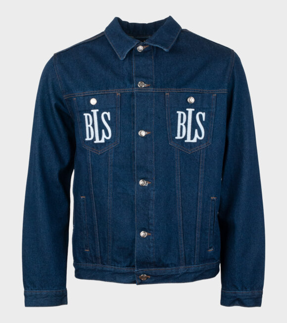 BLS - Classic Logo Denim Jacket Blue
