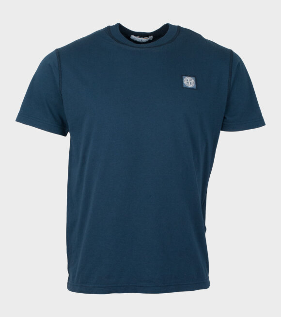 Stone Island - Logo T-shirt Blue