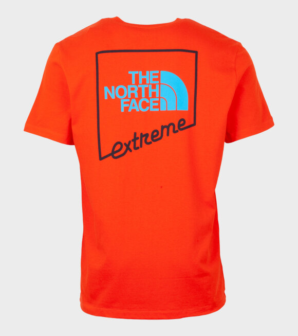 The North Face - SS XTREME TEE FIERY T-shirt Red 