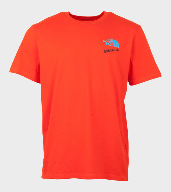The North Face - SS XTREME TEE FIERY T-shirt Red 