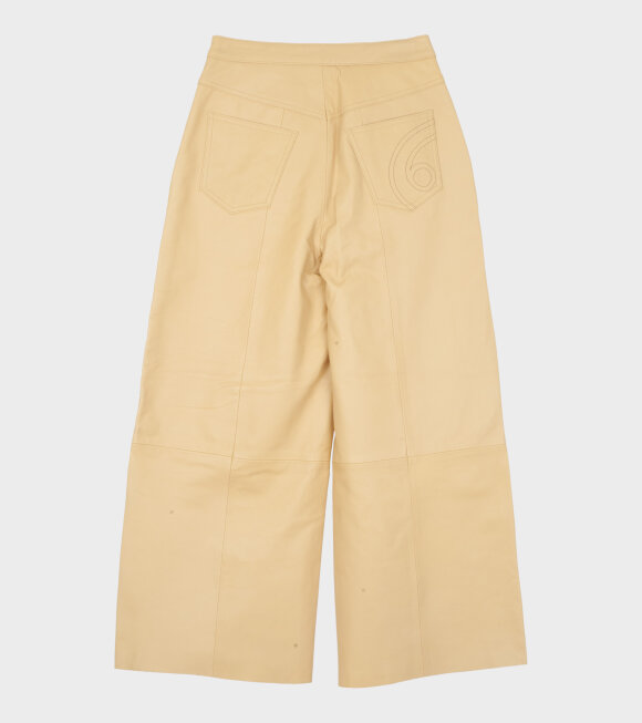 Remain - Mamu Leather Pants Yellow 