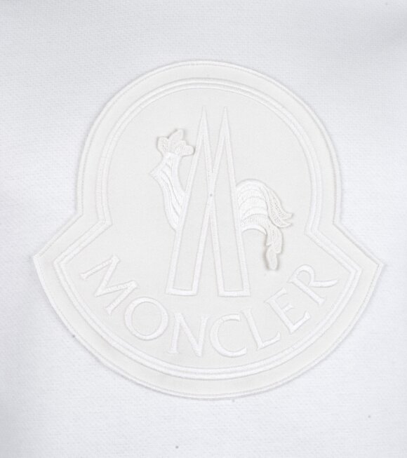 Moncler - Maglia Girocollo Sweatshirt White 
