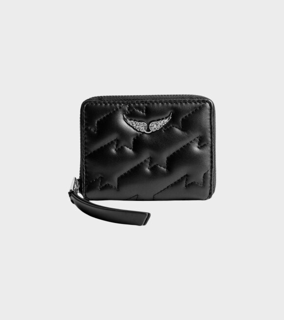 Zadig&Voltaire - Mini ZV Quilted Wallet Black
