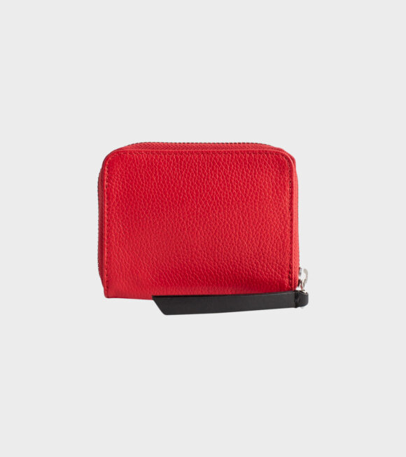 Zadig&Voltaire - Mini ZV Grained Wallet Red