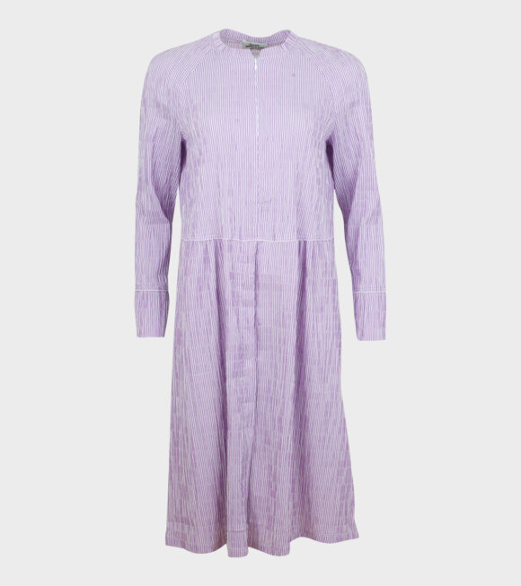 Mads Nørgaard  - Dupina Dress Purple/White