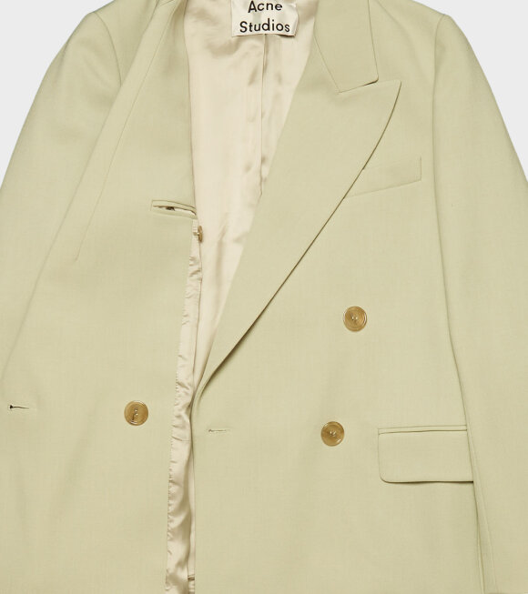 Acne Studios - Double Breasted Suit Jacket Pastel Green