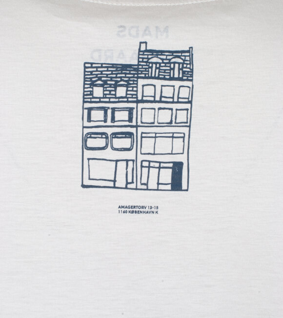 Mads Nørgaard  - Mercerized Tom T-shirt Beige 