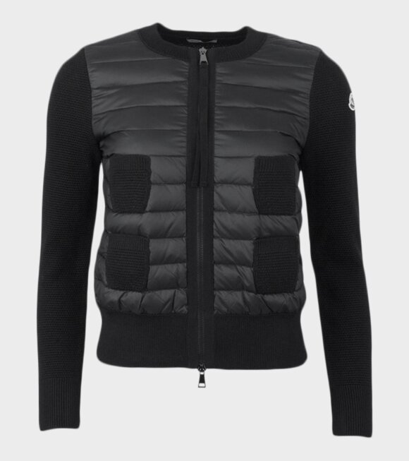Moncler - Maglione Tricot Alla Jacket Black 