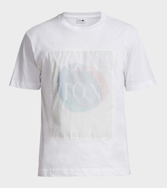 NN07 - Jorah Patch T-shirt White