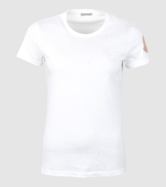 Moncler - Girocollo Logo T-shirt White 