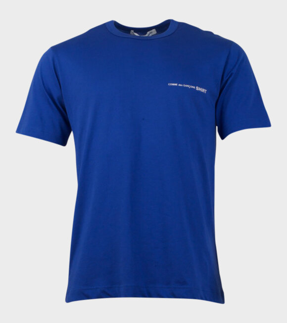Comme des Garcons Shirt S/S T-shirt Blue - dr. Adams