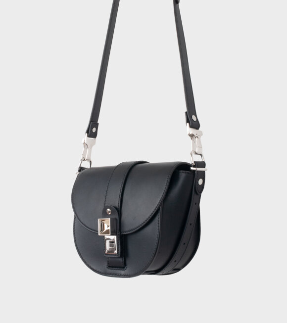 Proenza Schouler - PS11 Small Saddle Bag Black