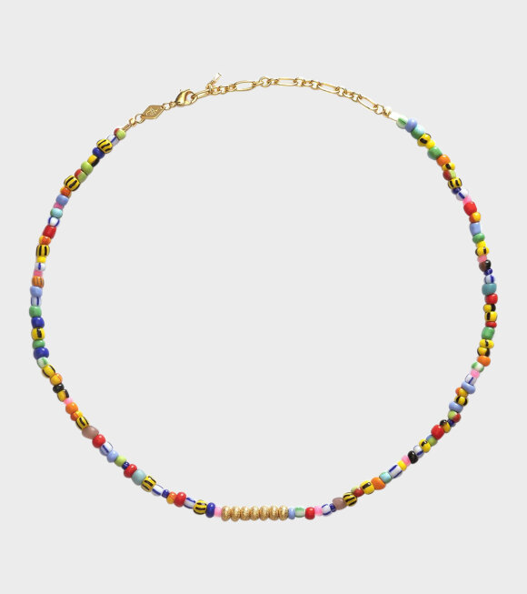 Anni Lu - Golden Alaia Necklace Multicolor 