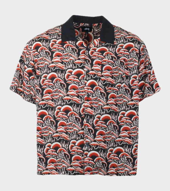 Stüssy - Coral Pattern Shirt Red