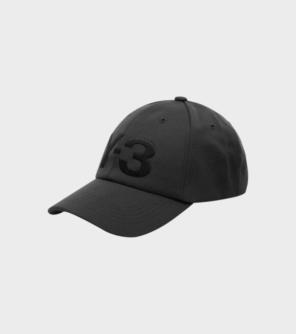 Y-3 - LOGO CAP Black