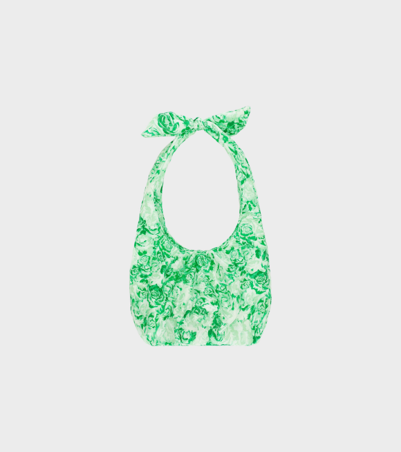 Ganni - Padded Tech Fabric Green