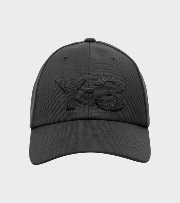 Y-3 - LOGO CAP Black