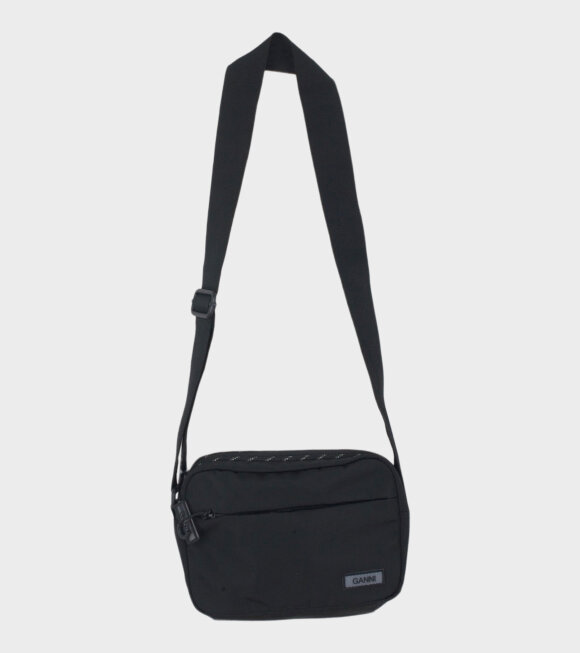 Ganni - Tech Fabric Bag Black 