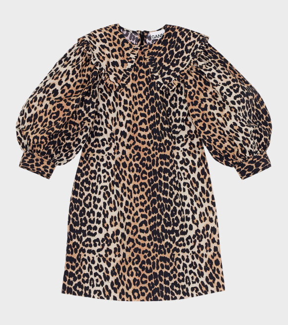 Ganni - Mini Dress Leopard  