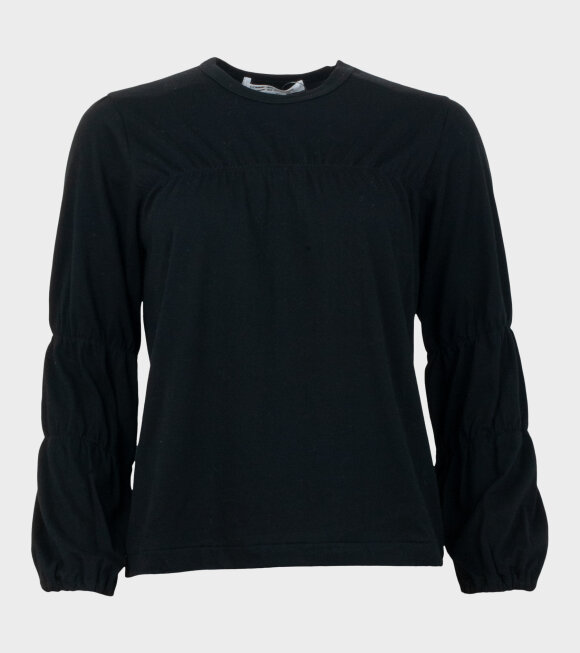 Comme des Garcons - Long Sleeved Cinched T-shirt Black 