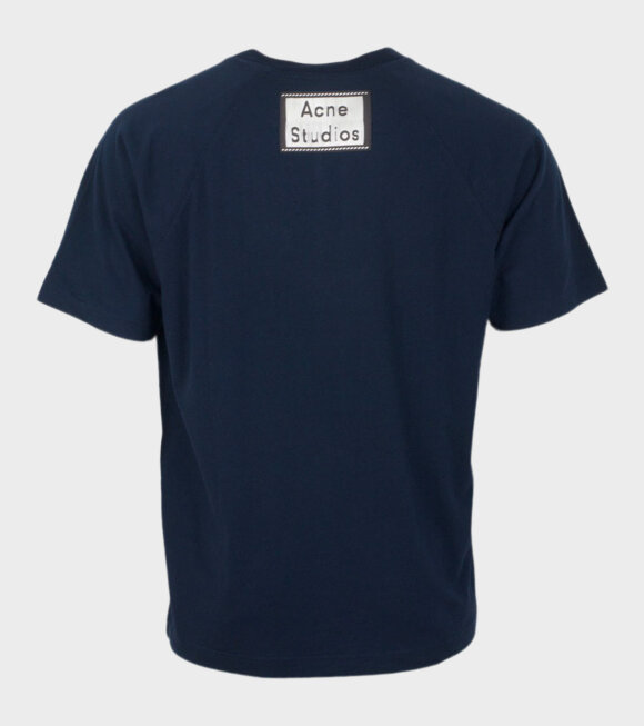 Acne Studios - Emeril Reverse Label T-shirt Navy 