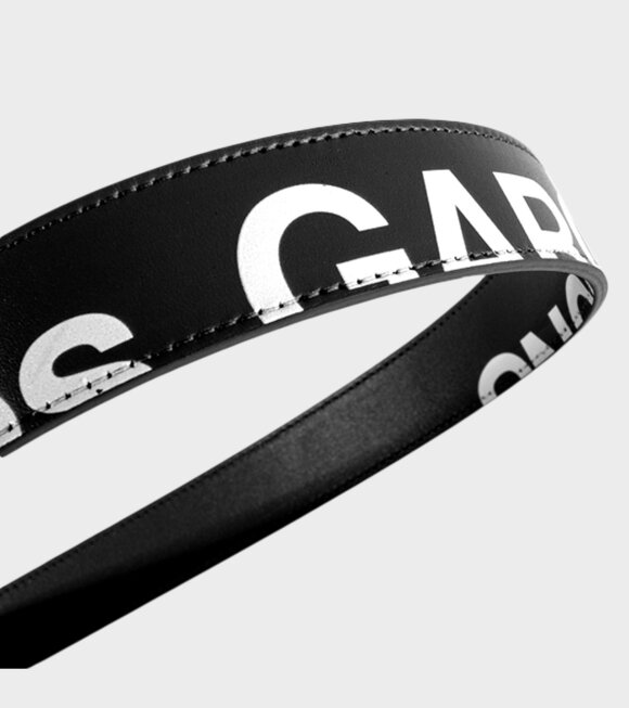 Comme des Garcons Wallet - Huge Logo Belt Black