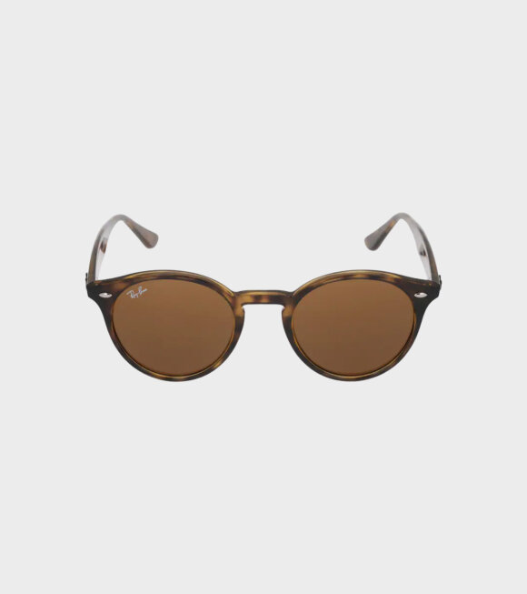 Ray-Ban - RB2180 Round Glasses Brown Classic 