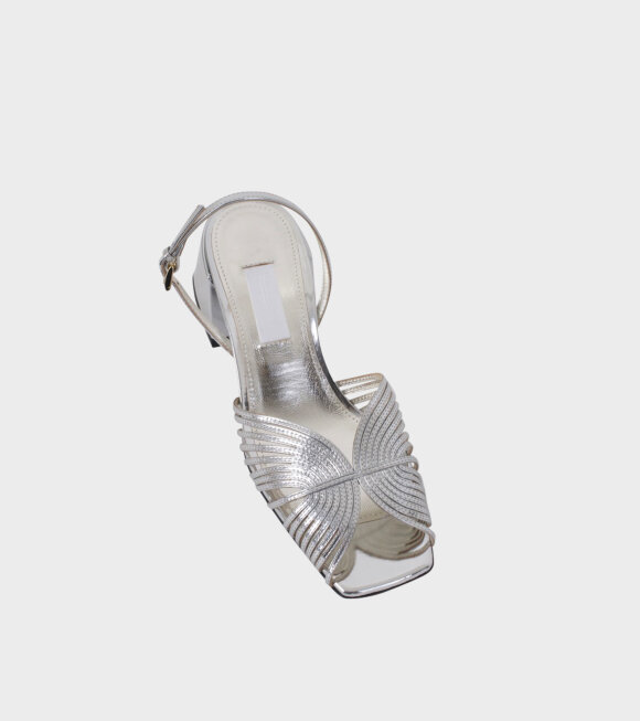 Suzanne Rae - 70s Strappy Sandal Silver 